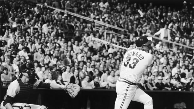 Former Texas Rangers slugger Frank Howard.